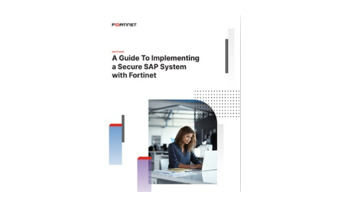 En guide til implementering af et sikkert SAP -system med fortinet