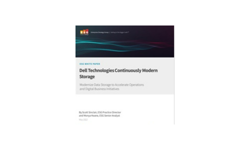 Dell Technologies kontinuerligt moderne opbevaring