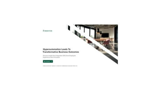 Forrester: Hyperautomation fører til transformative forretningsresultater