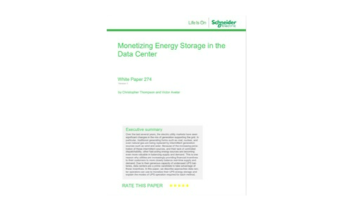 Monetizing Energy Storage i datacentret