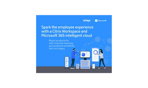 Spark medarbejderoplevelsen med et Citrix -arbejdsområde og Microsoft 365 Intelligent Cloud