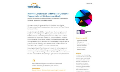 Arbejdsdag og innovate UK